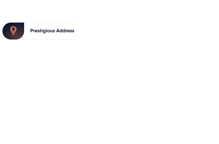 Floating Prestigious Address